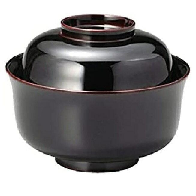 越前漆器・越前塗 雅乃 食洗機対応 吸物椀 溜