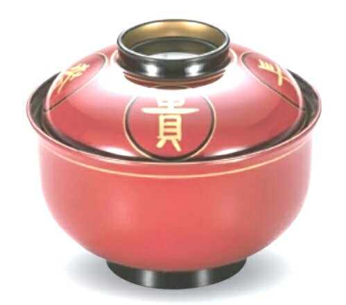 越前漆器　耐熱吸物椀 3.8天平椀　φ11.4×9.1cm 約295ml　食洗器OK