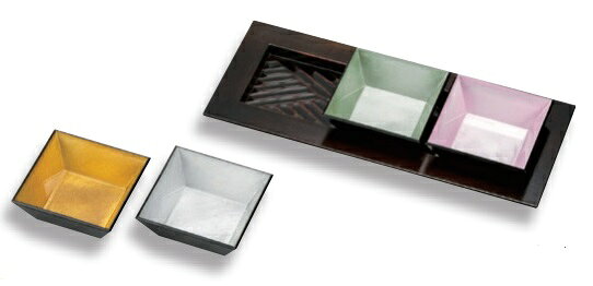 Rakuten - 越前漆器　盛器用小鉢　裏黒(長角盛器は別売です）