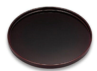 ■サイズ：φ27.5×2cm ■日本製　越前漆器 ■素材：木製　漆塗 ■化粧箱入り ■通常2〜5営業日で発送致しますが材料その他要因にて1週間から1ヶ月以上お時間が掛かる場合やご用意出来ない場合が御座います。予めご了承下さい。 ■お使いの環境により商品の色、素材感が実物と多少異なって見える場合がございます。 ■包装ご希望の場合は備考欄または別途メールにてお知らせ下さい。別途200円（税別）にて賜ります。 注） 表示寸法に関しましては多少の誤差及び色の差異は考慮して頂くようお願い致します。 ※商品の出荷について※ 在庫管理には細心の注意を払っておりますが、手動作業の為、急な完売等で在庫数更新が遅れる場合がございます。その際は、キャンセルとさせて頂きますのでご迷惑をお掛けしますが、何卒ご了承下さい。 ■送料無料の商品やその他複数点の注文、同梱などにより6000円(税別）以上のご注文の場合でも北海道1800円、沖縄他離島へは別途2500円の送料が掛かります。 ご注文時は無料となりますが店舗にて訂正させて頂きますので予めご了承下さい。