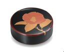 越前漆器 丸文鎮 木製/漆塗 Φ7×2.5cm