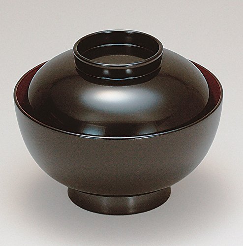 越前漆器　黒内朱　雑煮椀　φ13×11.3cm(越前漆器 お好み椀 お雑煮椀 煮物椀 お椀 沈金 若松 見返し付 おわん越前塗り ギフト・内祝い・成人内祝い・結婚内祝い・新築祝い・お返しお祝い　法事）