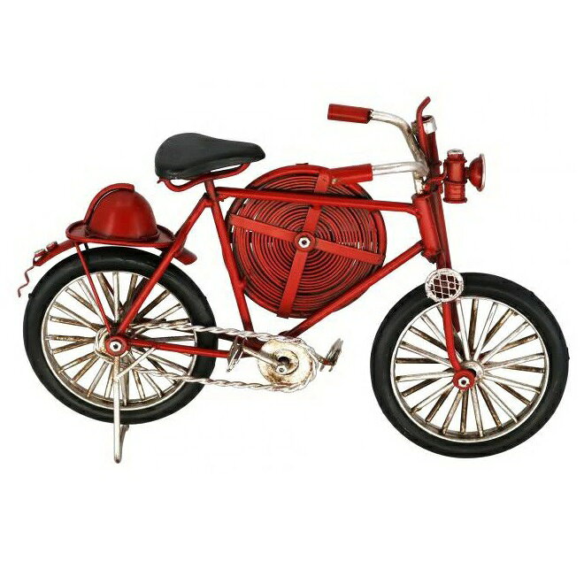 ブリキのおもちゃ（bicycle）アンティーク風に仕上げたブリキのおもちゃ