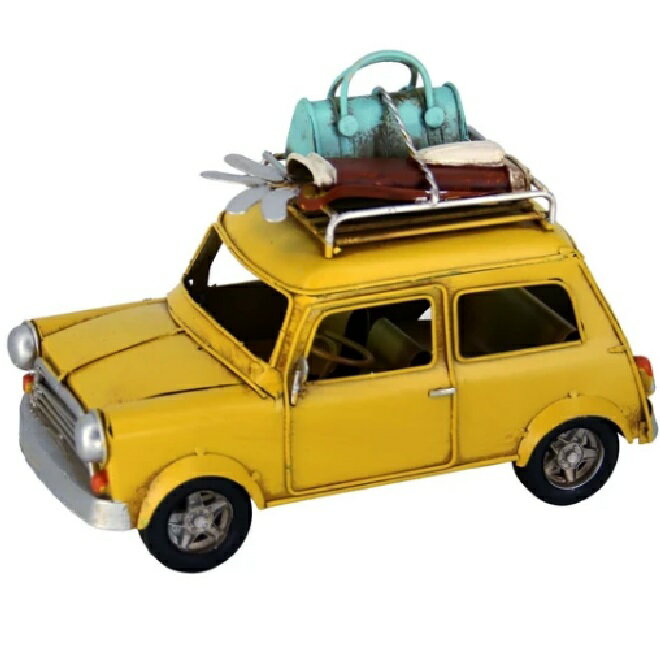 ブリキのおもちゃ（carrier car）ブリキ製のカーオブジェ