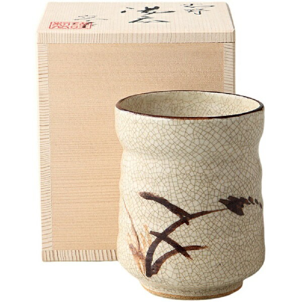 瀬戸焼 六兵衛 志野 湯呑 （190ml）