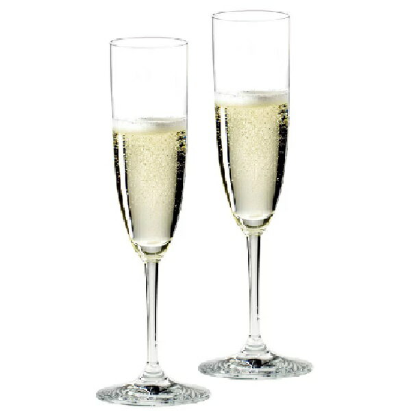 （2客組）RIEDEL（リーデル）シャンパングラス Vinum ヴィノムシリーズ 6416/08 160cc