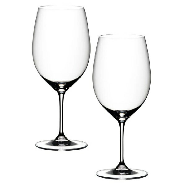 （2客組）RIEDEL（リーデル）ワイングラス Vinum ヴィノム カベルネ・ソーヴィニヨン/メルロ 650ml 6416/0 赤ワイン 食洗機対応