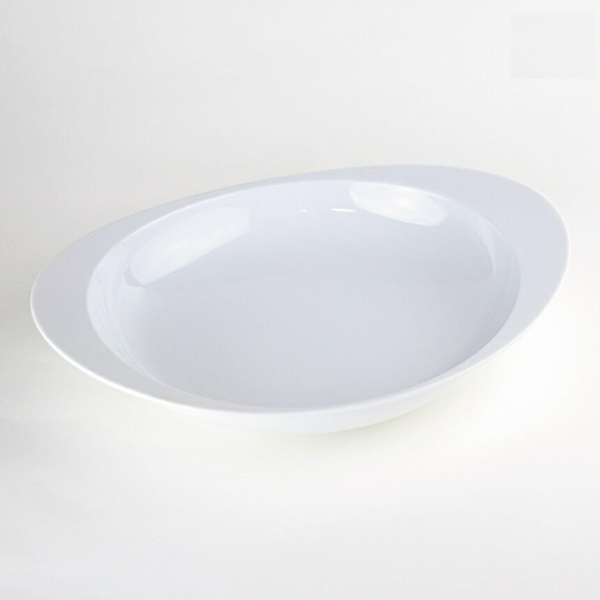 有田焼 白磁 極上のカレー皿（大） 