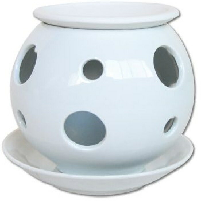 有田焼 白磁 茶香炉