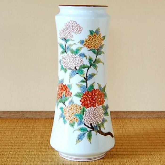 有田焼 こでまり 杵型花瓶