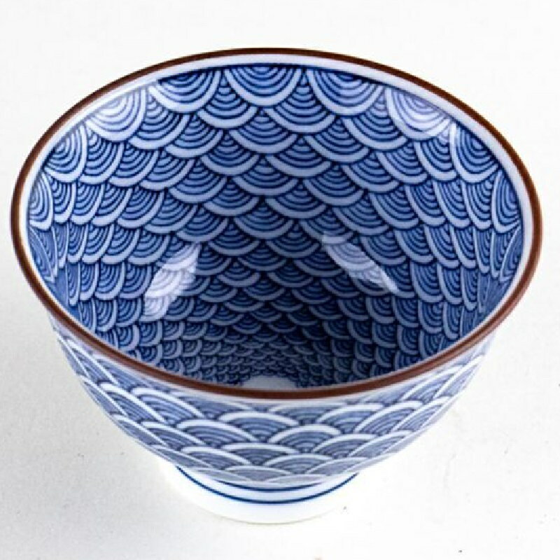 有田・波佐見焼 青海波 姫煎茶（5客