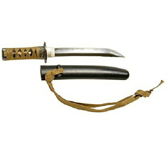 NEU-101KT 模造刀剣　合金刀身タイプ 懐剣シリーズ・金茶拵 短刀 【美術刀剣・模擬刀・コスプレ】 美術..