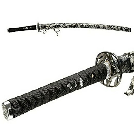 NEU-090 模造刀剣 アルミ刀身タイプ 戦国シリーズ・加藤清正 大刀 【美術刀剣・模擬刀・コスプレ】刃紋、樋なし 美術鑑賞用の装飾刀(模造刀・居合刀)で真剣ではありません。