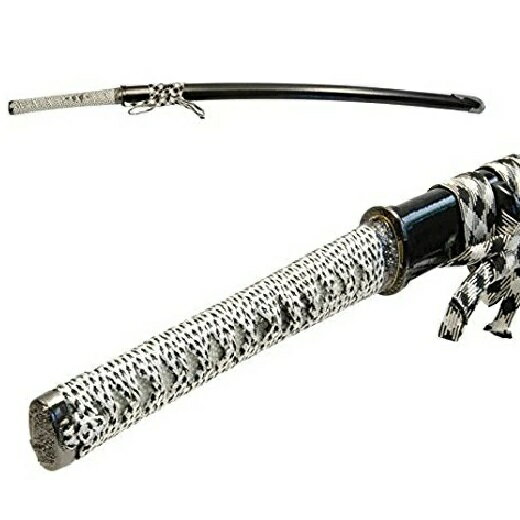 楽天七to八-Seven to eight-【女性にもラクラク軽量タイプ】　NEU-017B-AL 模造刀剣 アルミ刀身タイプ 戦国シリーズ・上杉謙信（毘沙門天） 大刀 刃紋、樋なし【美術刀剣・模擬刀・コスプレ】 美術鑑賞用の装飾刀（模造刀・居合刀）で真剣ではありません。