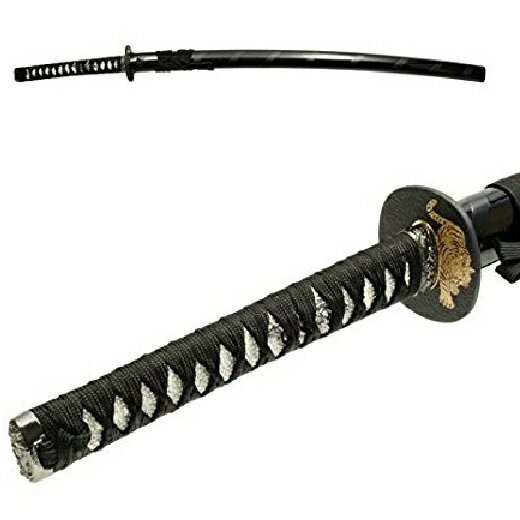 【女性にもラクラク軽量タイプ】　NEU-017-AL 模造刀剣 アルミ刀身タイプ 戦国シリーズ・上杉謙信 大刀 樋なし【美術刀剣・模擬刀・コスプレ】刃紋、樋なし 美術鑑賞用の装飾刀(模造刀・居合刀)で真剣ではありません。(3)