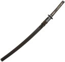 【収納袋付】NEU-074L 模造刀剣 合金刀身タイプ 石目シリーズ・茶石目 大刀 【美術刀剣・模擬刀・コスプレ】