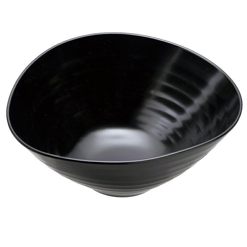 会津漆器・会津塗 黒 6.0 旬彩鉢