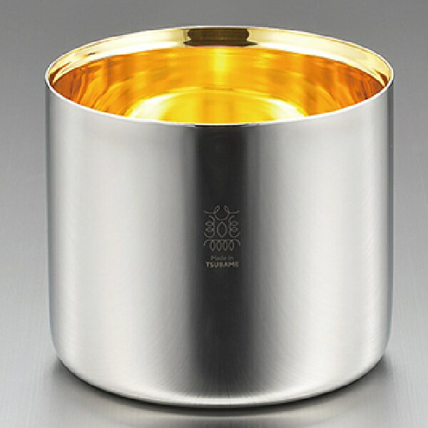 Made in TSUBAME認定 金の贅 18-8ステンレスW構造アイスペール(内面金メッキ)（1500ml）