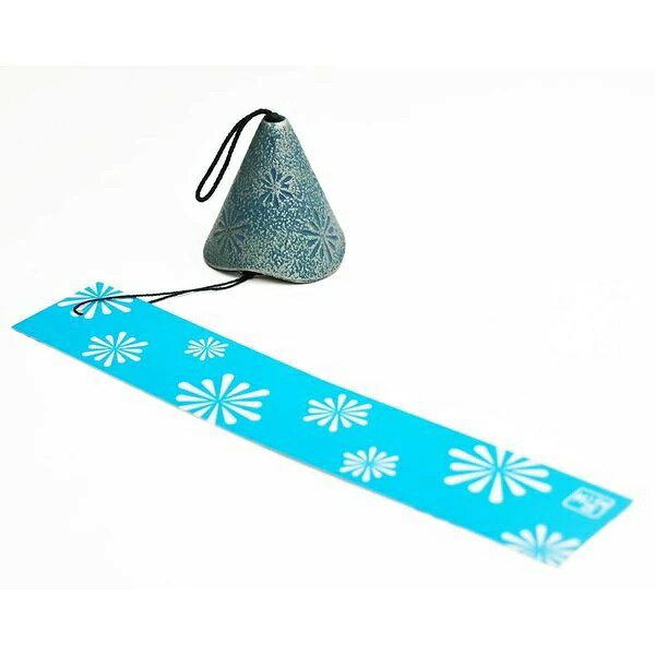 南部鉄器・風鈴 HANABI 銀ブルー