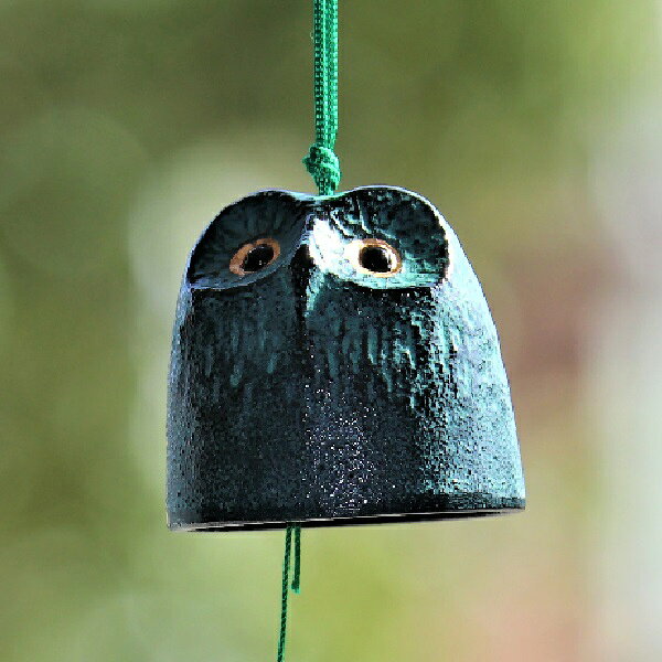 南部鉄器・風鈴 フクロウ