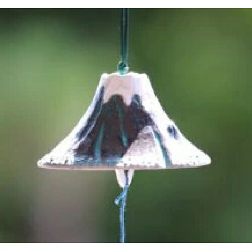 南部鉄器・風鈴 富士山(青)