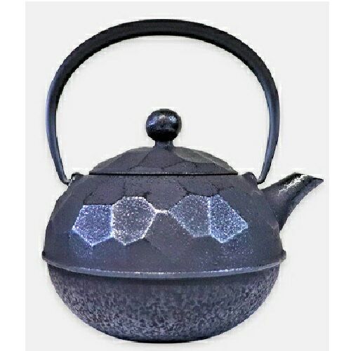 南部鉄器・南部鐡器 鉄瓶 ボロノイ（0.6L） 内面漆加工