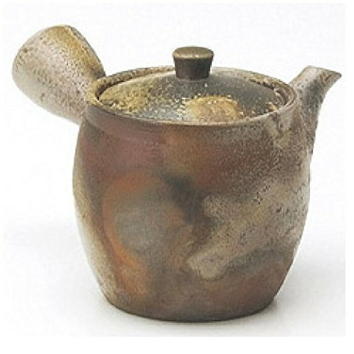 備前焼 陶峰窯 桟切焼 急須　サイズ：290cc