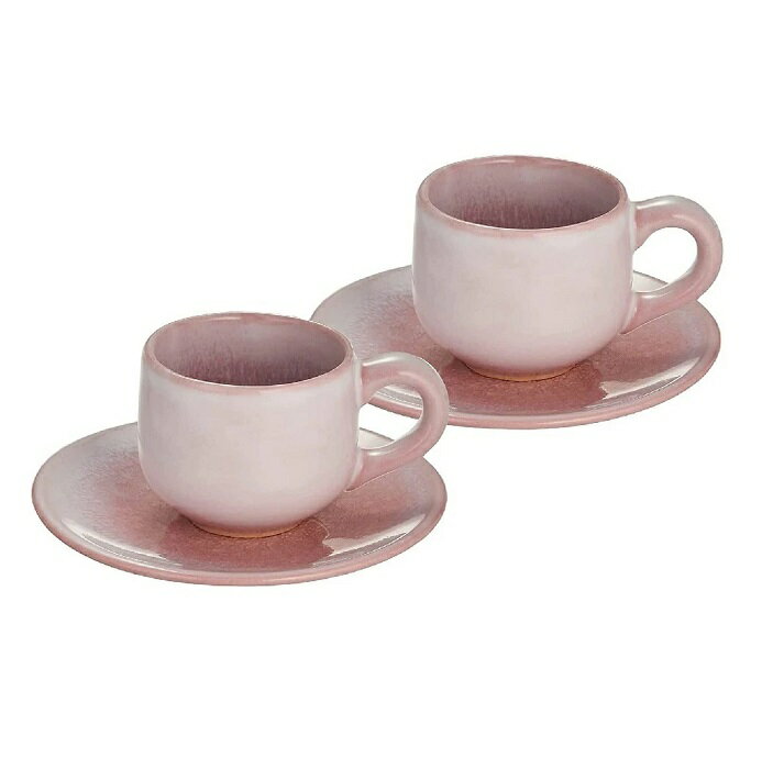 萩焼 服部天龍窯 モモイロ ペア珈琲・200ml