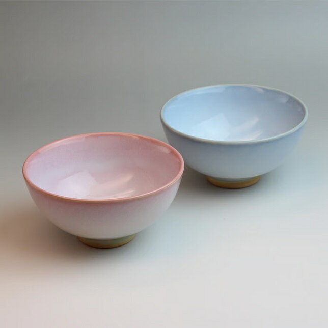 萩焼 椿秀窯 つぼみ お茶碗ペア