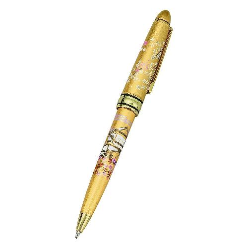 Rakuten - 山中漆器　漆芸ボールペン 石川門ゴールド＜ギフト　プレゼント　父の日　誕生日　敬老の日　お祝い　お返し　記念品＞