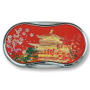 山中漆器 漆芸LEDルーペ 金閣寺(R)巾着袋付 レンズを引き出すとライトが付きます。<ギフト プレゼント お祝い 敬老の日 記念品に・・>