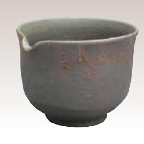 常滑焼 湯冷まし 仁作「炭化藻掛け�