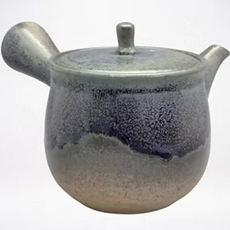 常滑焼 急須 一心作「灰碧釉」350ml (さわやか網茶こし)