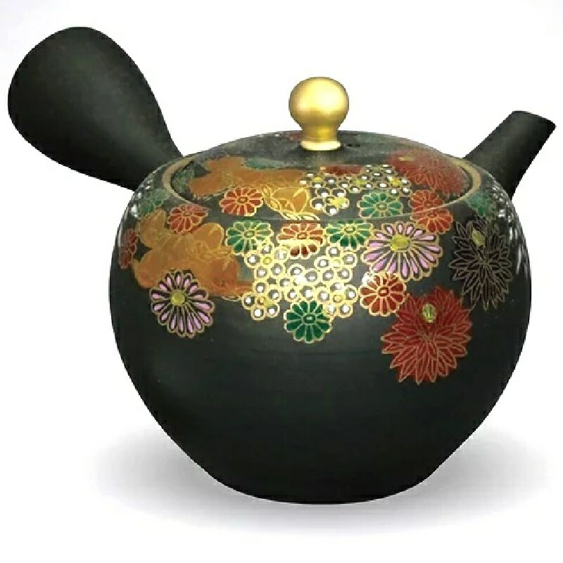 常滑焼 急須 昭萌作「金詰盛」330ml (セラメッシュ茶こし)