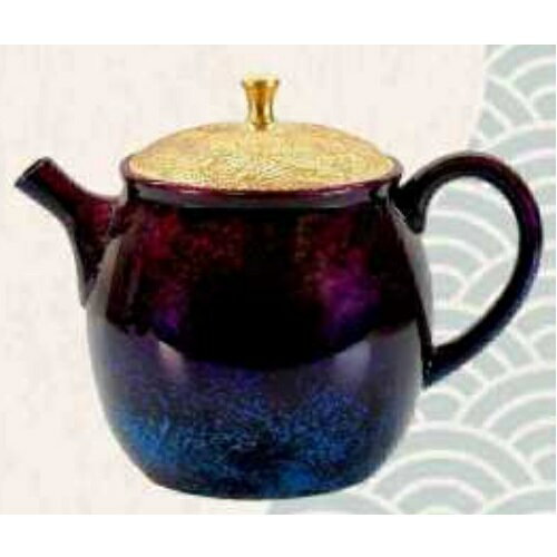 常滑焼 急須 昭龍作「昭龍天目 雅蓋」180ml (セラメッシュ)