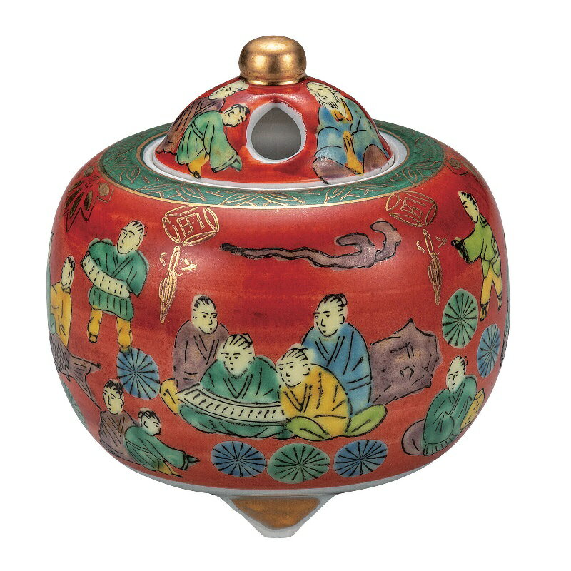 incense Burners - 九谷焼 3.5号香炉 木米