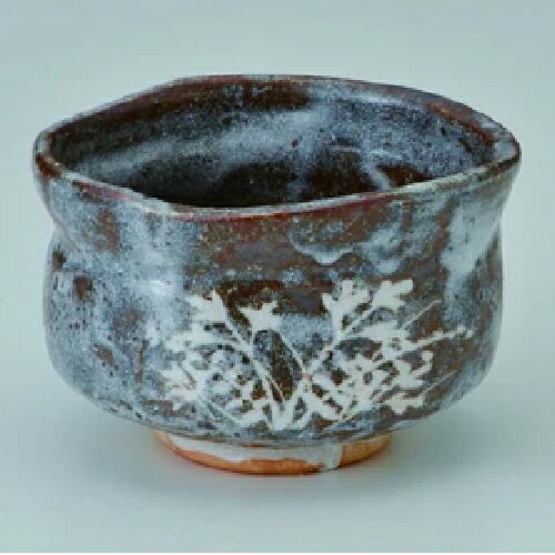 瀬戸焼【抹茶碗】隆司 鼠志野抹茶碗