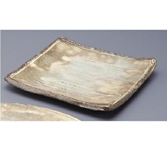 信楽焼 皿 プレート・陶の夢四方皿○ 小川顕三作