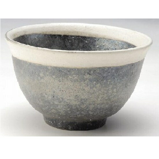 Shigaraki - 信楽焼 茶漬け碗・黒銀彩　ご飯もの、麺類、汁物にもご使用ください