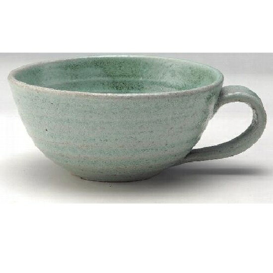 信楽焼 スープカップ・薄緑