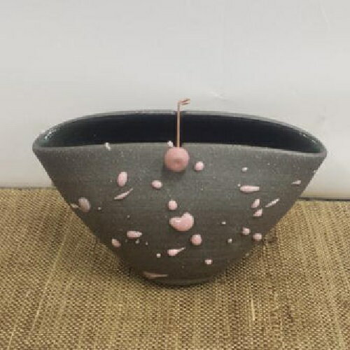 信楽焼 蚊やり・蚊取り器・Shibuki (桃)