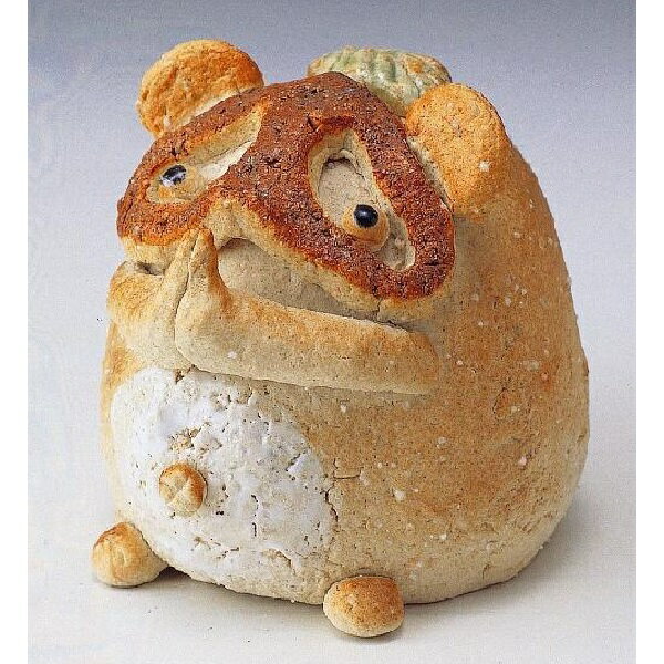 信楽焼 置物・オブジェ 愛くるしい狸 お願いポン吉