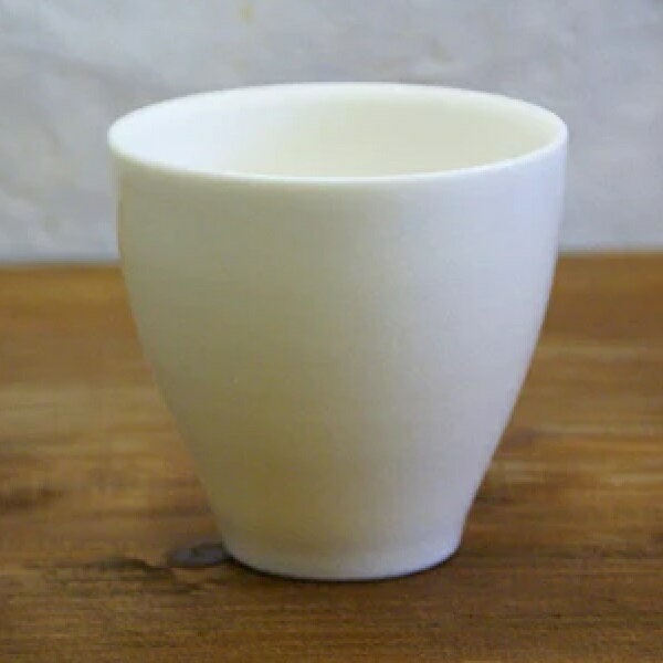 Shigaraki Ware - 信楽焼 湯呑・信楽透器 湯呑 (約150cc)※光を透す特殊な商品です。