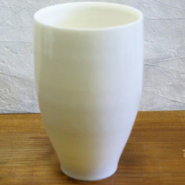 信楽焼 フリーカップ・信楽透器 カップ (約500cc)※光を透す特殊な商品です。