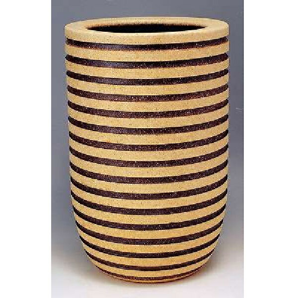 信楽焼 傘立・モダン千段