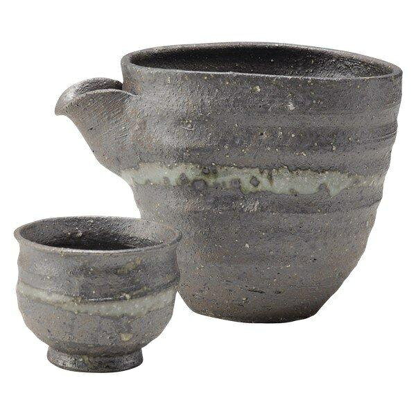 信楽焼 和楽冷酒器・ぐい呑セット