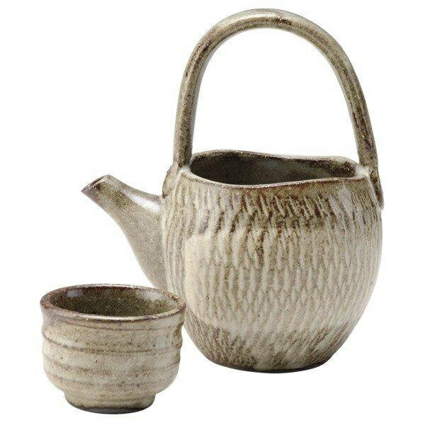 信楽焼 庵注器・ぐい呑セット