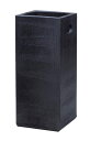 信楽焼 傘立て umbrella stand 黒 角 Sku-4<ギフト プレゼント 引っ越し 新築 開業 開店>