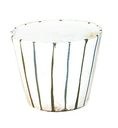 信楽焼 モダン十草ロックカップ2個セット