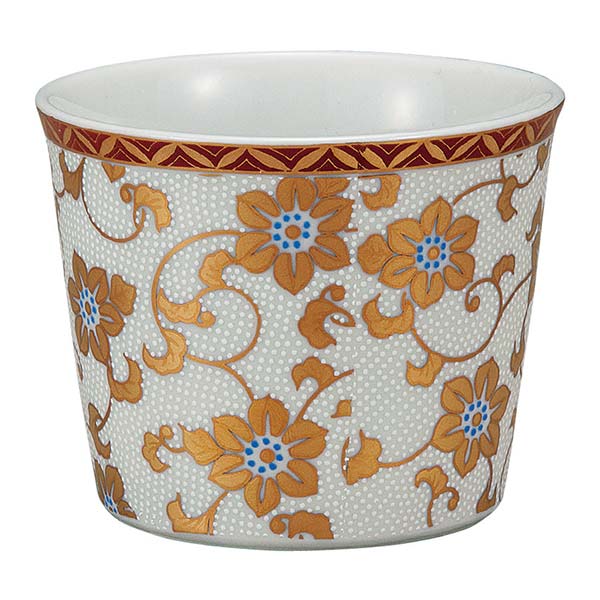 九谷焼　そば猪口 白粒鉄仙＜九谷焼 和食器 鉢 小鉢 人気 ギフト セット 贈り物 結婚祝い/内祝い/お返し＞